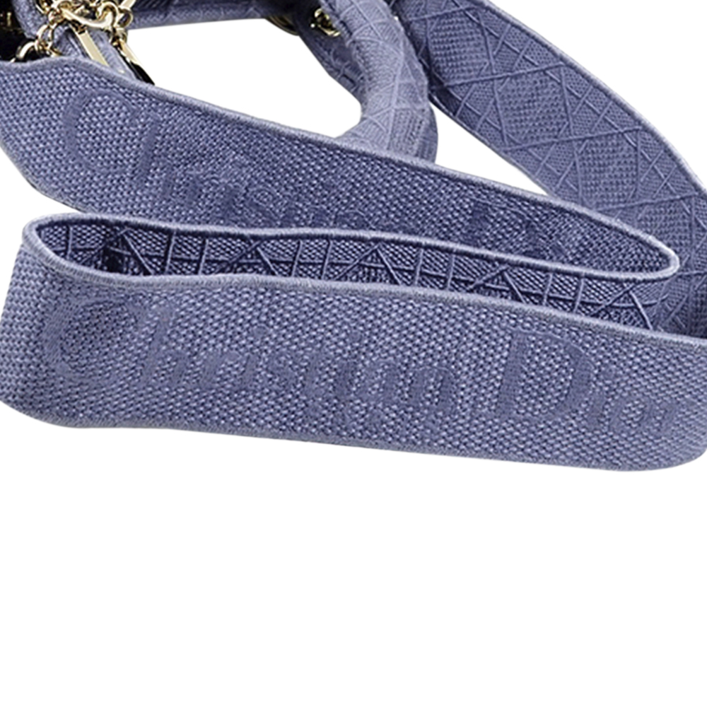 Pre-Loved Dior Medium Lady D-Lite - Picture 8 of 9